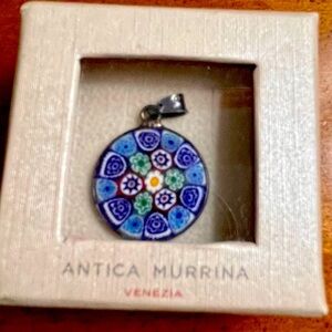 Murano Glass Millefiori Pendant